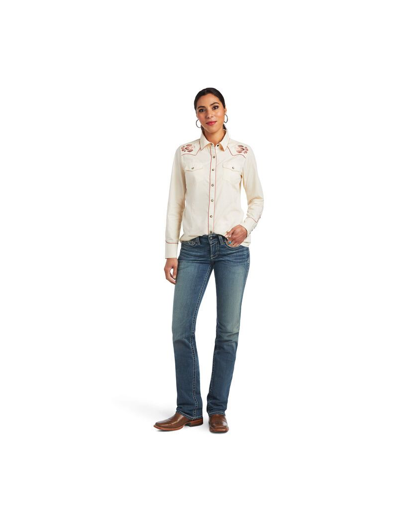 Hauts Ariat REAL Georgia Blanche | DTZ-4275543