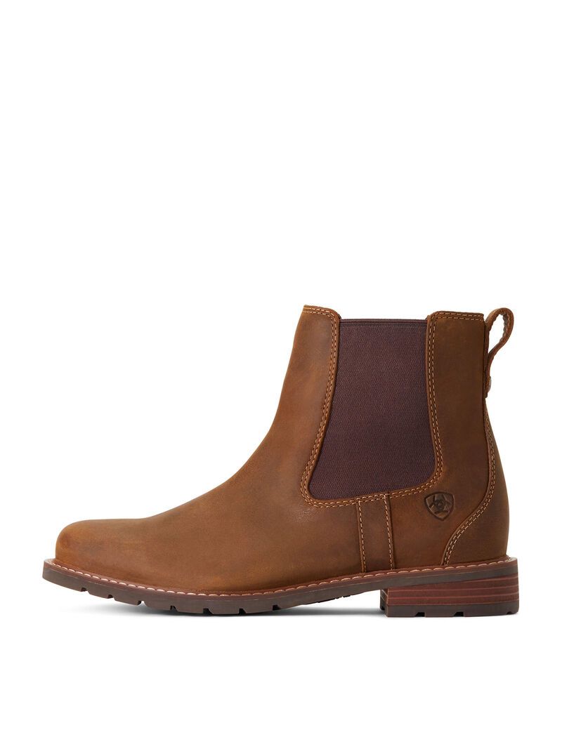 Bottines Ariat Wexford Imperméables Marron | GMZ-9013635