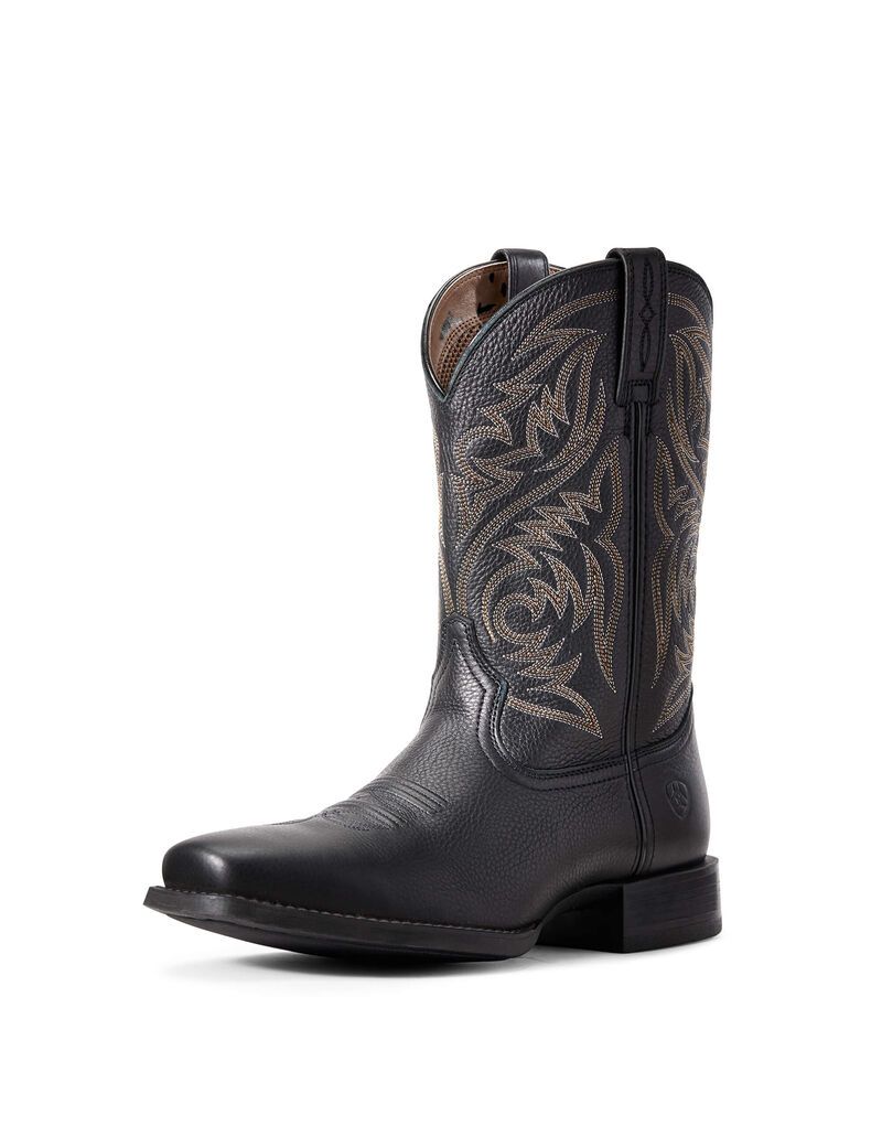 Bottes Western Ariat Sport Herdsman Noir | TSN-7544341