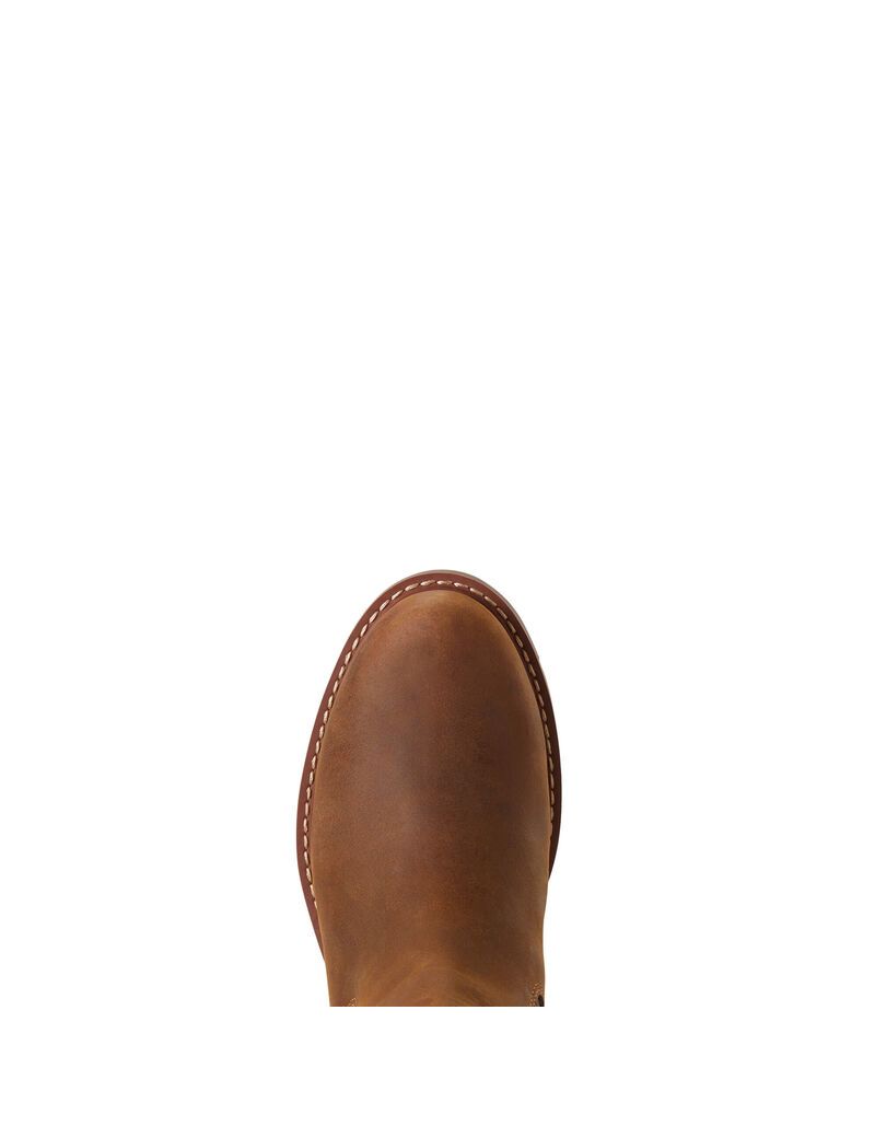 Bottines Ariat Wexford Imperméables Marron | GMZ-9013635