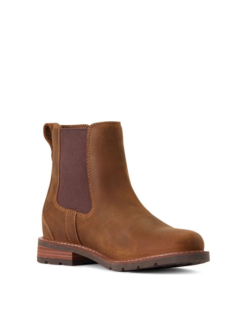 Bottines Ariat Wexford Imperméables Marron | GMZ-9013635