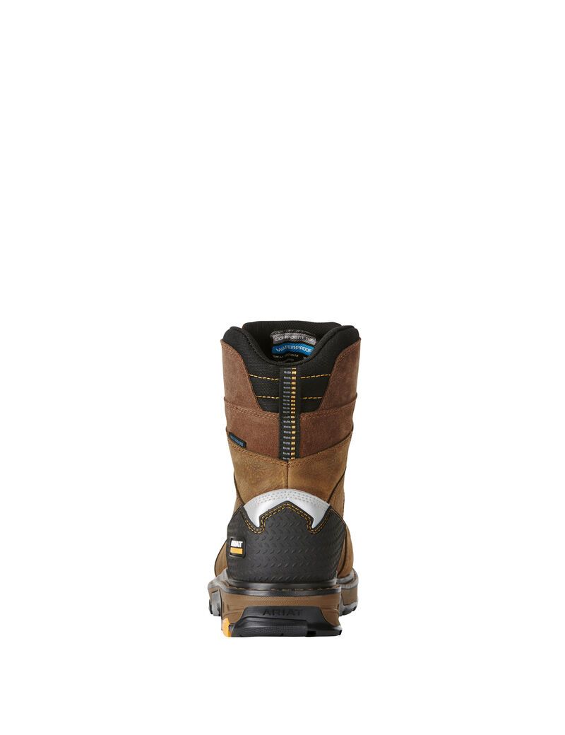 Bottes Imperméables Ariat Intrepid 8' Composite Embout Travail Marron | UVX-3193242