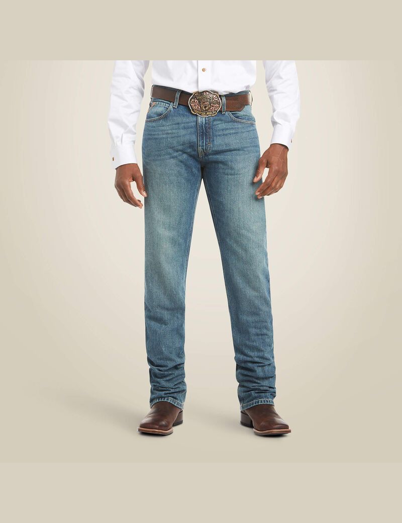 Jean Ariat M2 Relaxed Legacy Boot Cut Grise | EVU-1244267