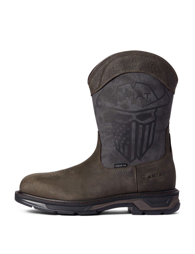 Bottes de Travail Ariat WorkHog XT Incognito Carbon Embout Cafe | MXB-7805721