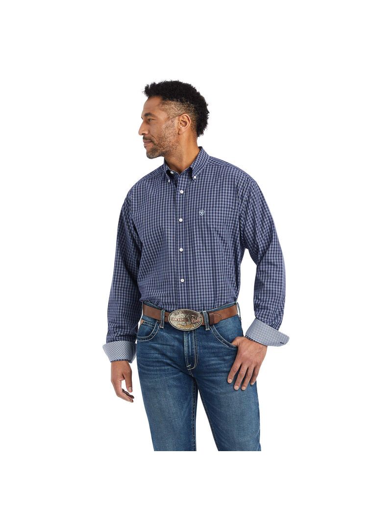 Chemises De Costume Ariat Wrinkle Free Immanuel Classiche Fit Multicolore | YCH-5674532