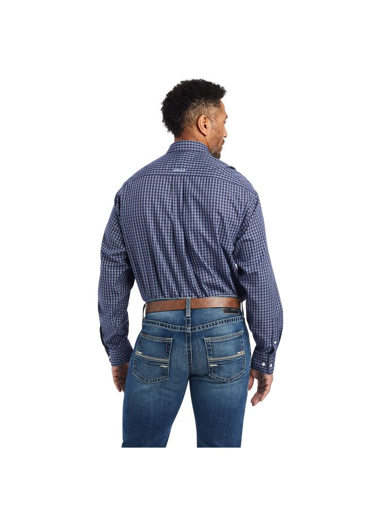 Chemises De Costume Ariat Wrinkle Free Immanuel Classiche Fit Multicolore | YCH-5674532