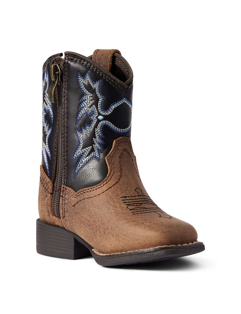 Bottes Western Ariat Stompers Warren Marron | SFP-0387977