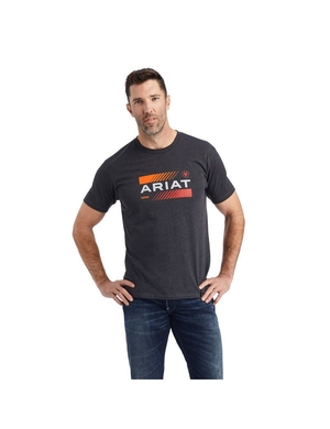 T Shirts Ariat Octane Stack Grise | QUJ-0794137