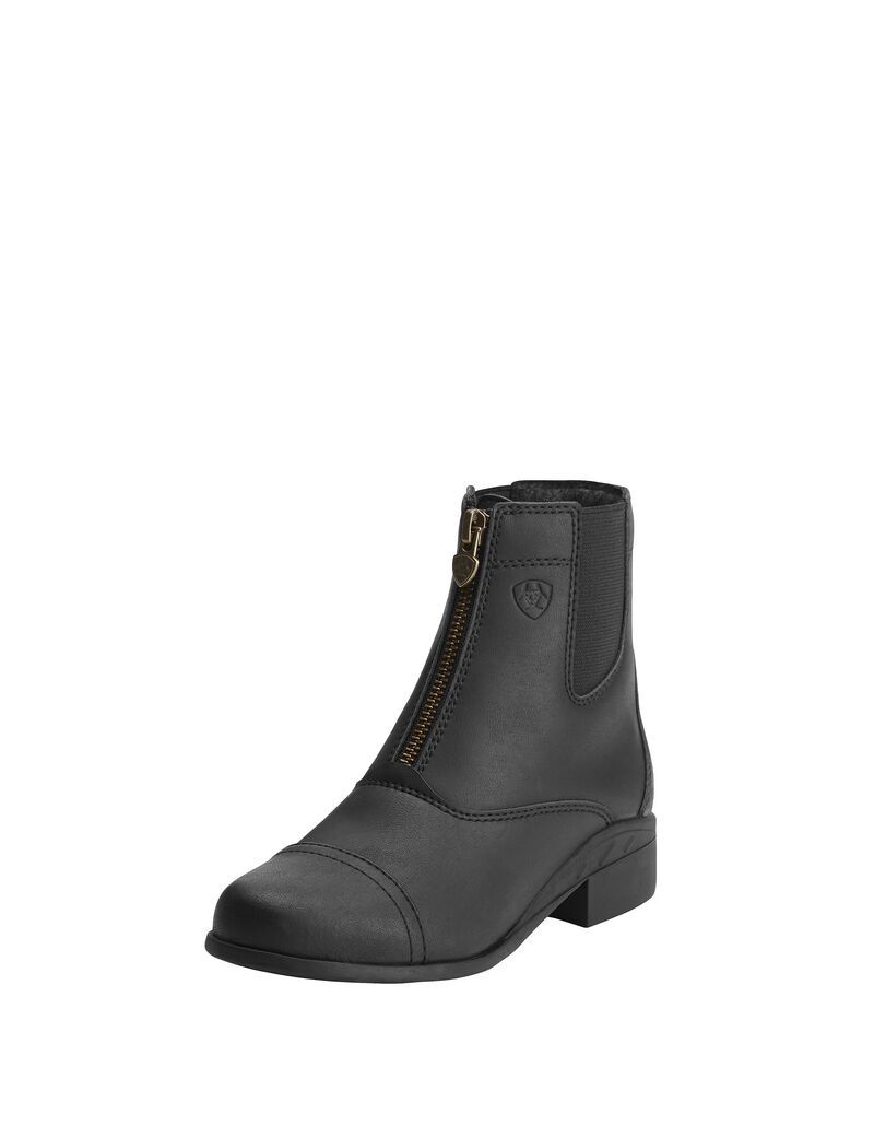 Bottes D'équitation Ariat Kids' Scout Zip Paddock Noir | FTI-2241556