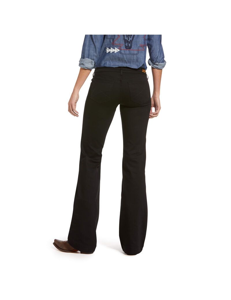 Jean Ariat Trouser Mid Rise Forever Larges Leg Pant Multicolore | EUC-3155608