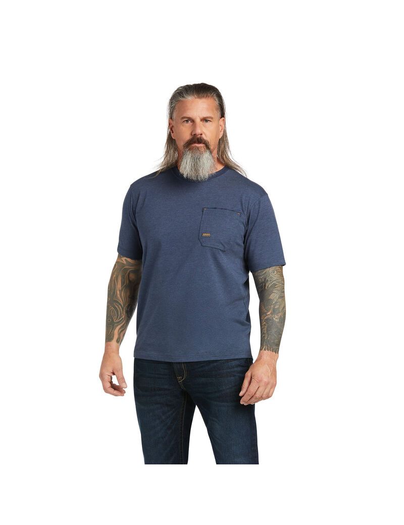 Vêtements De Travail Ariat Rebar Workman Full Cover T Shirts Multicolore | NVA-5959637