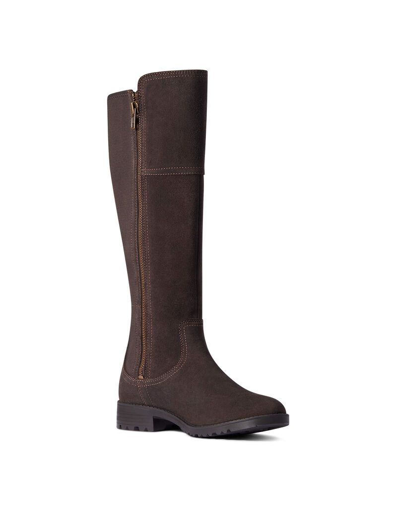 Bottes Imperméables Ariat Sutton II Imperméables Chocolat | QJT-8041725