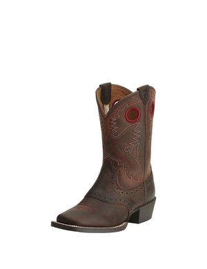 Bottes Western Ariat Heritage Roughstock Marron | VFO-1398494