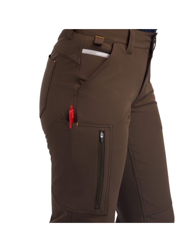 Pantalon Ariat Rebar DuraStretch DriTEK Softshell Droit Multicolore | HSR-9519391