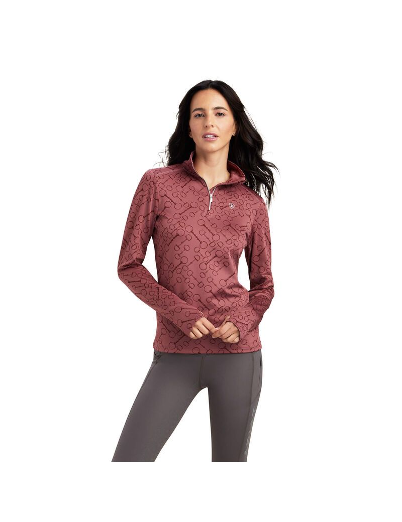 Couches Intermédiaires Ariat Prophecy 1/4 Zip Multicolore | DTG-0687096