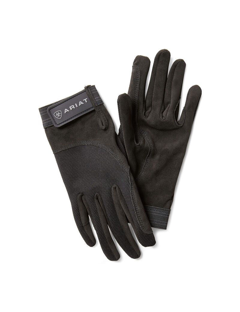 Gants Ariat TEK Grip Noir | JUE-4751457