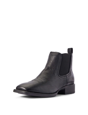 Bottines Chelsea Ariat Booker Ultra Western Noir | GMK-1988645