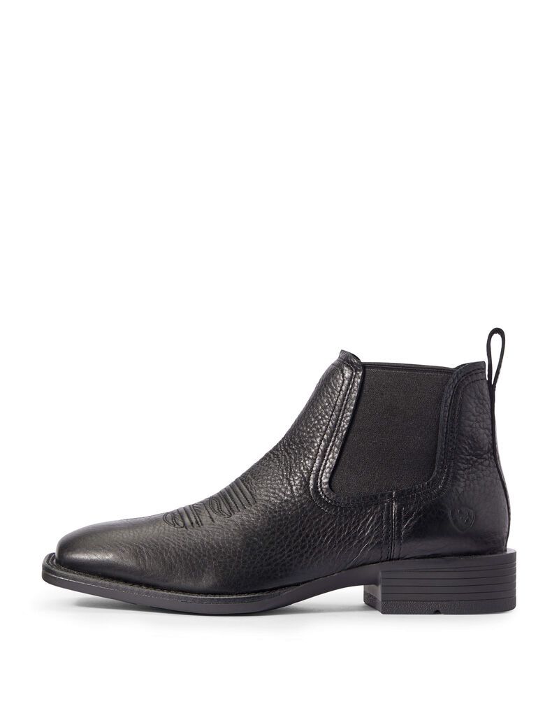 Bottines Chelsea Ariat Booker Ultra Western Noir | GMK-1988645