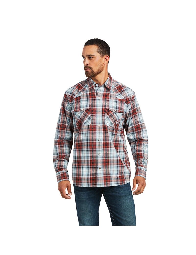 Chemises De Costume Ariat Hugh Retro Fit Multicolore | MCG-2314801