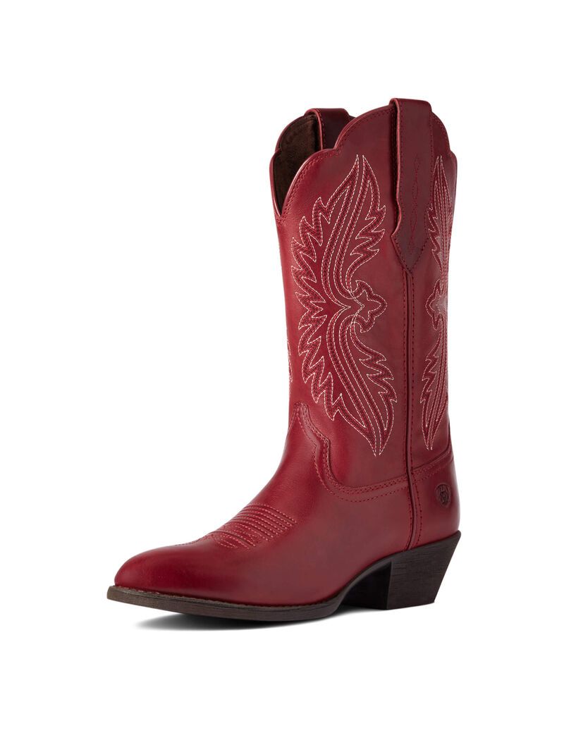 Bottes Western Ariat Heritage R Embout Stretchfit Rouge | GLB-0170405