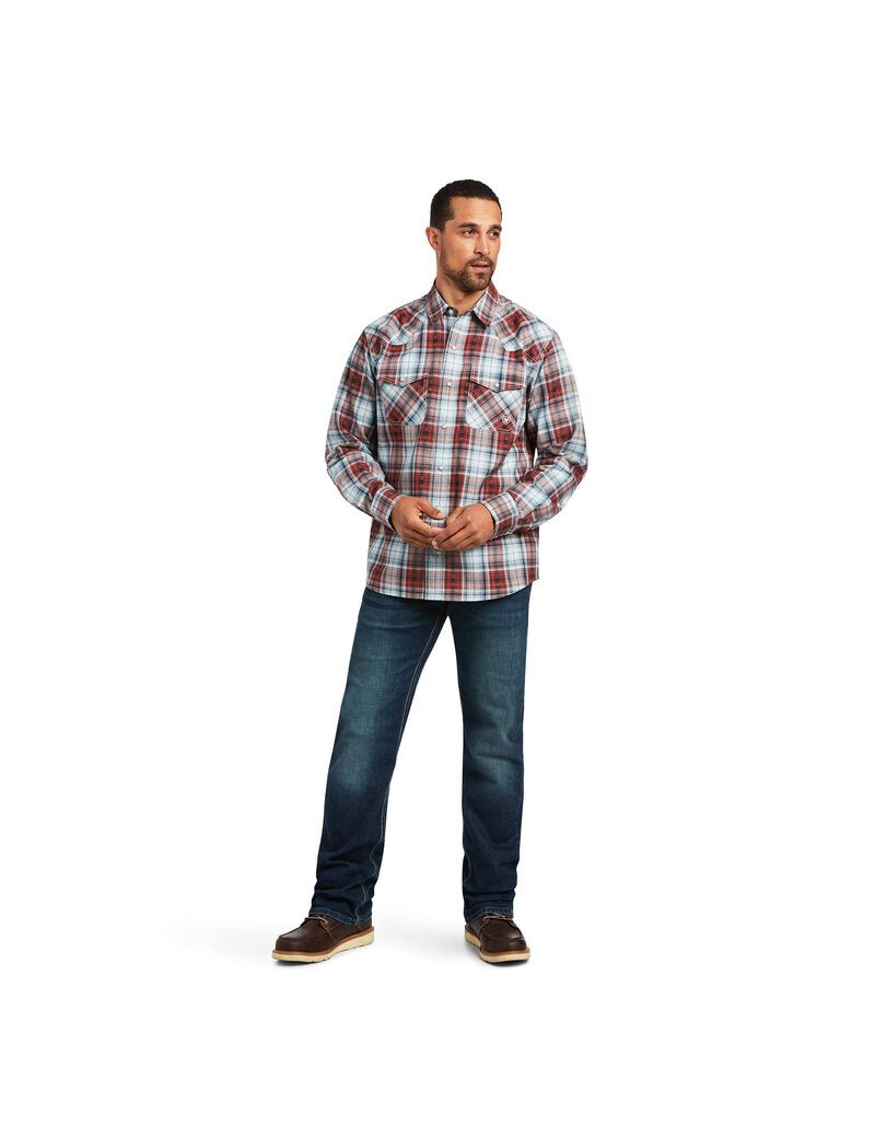 Chemises De Costume Ariat Hugh Retro Fit Multicolore | MCG-2314801