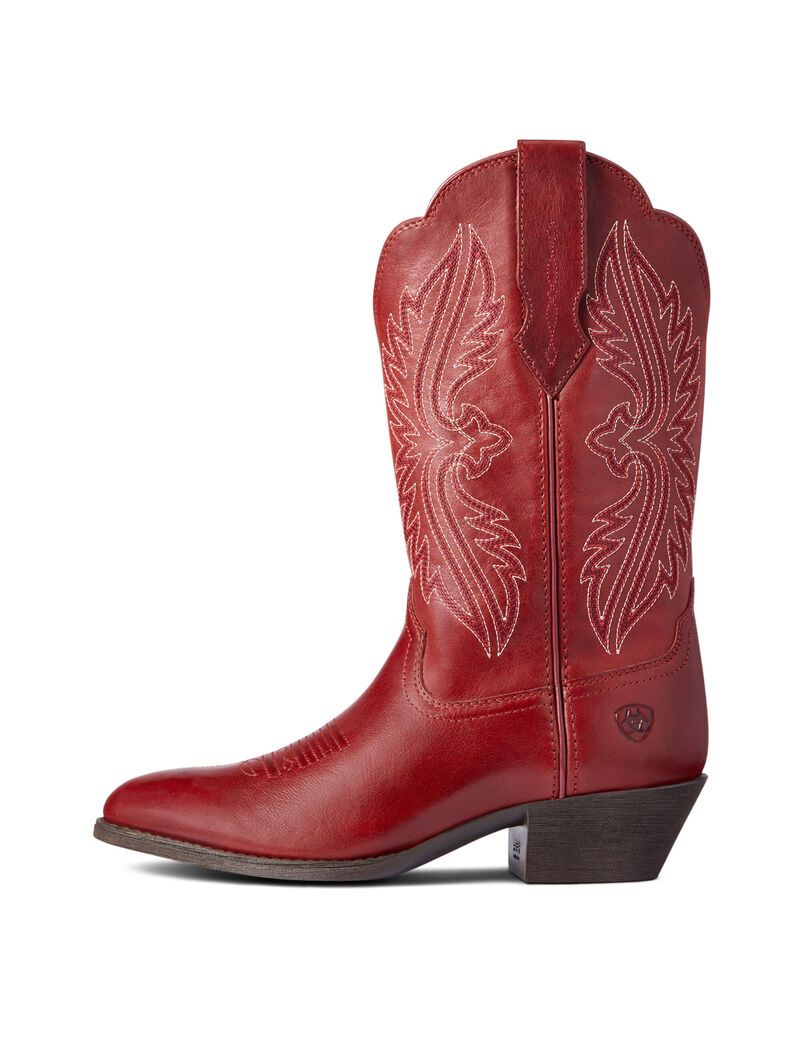 Bottes Western Ariat Heritage R Embout Stretchfit Rouge | GLB-0170405