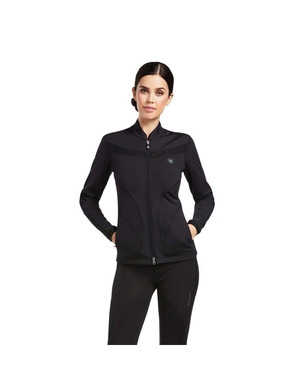 Sweats Ariat Ascent Full Zip Noir | WUQ-5011627