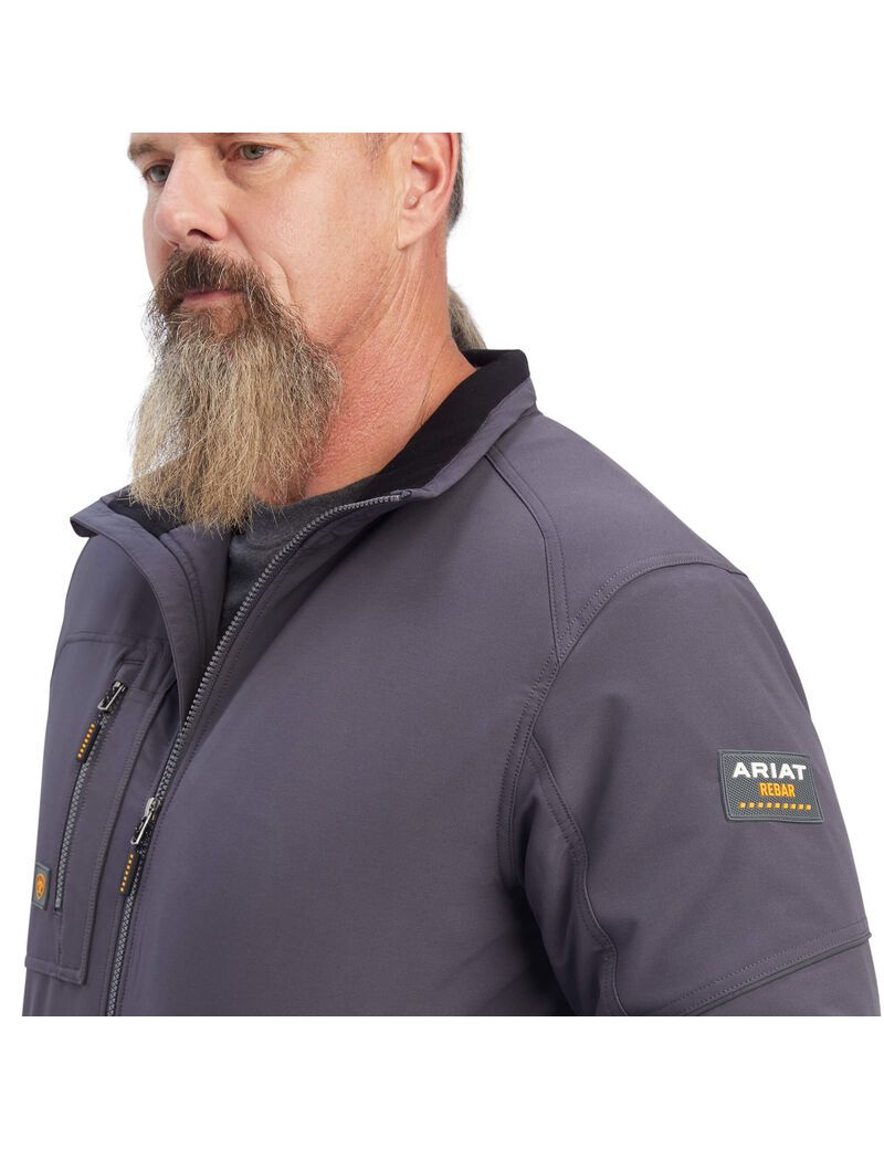 Vêtements De Travail Ariat Rebar Dri-Tek DuraStretch Insulated Jackets Grise | HZP-3818736