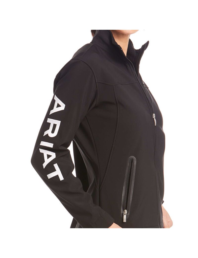 Vestes Ariat New Team Softshell Noir | UTC-3464823