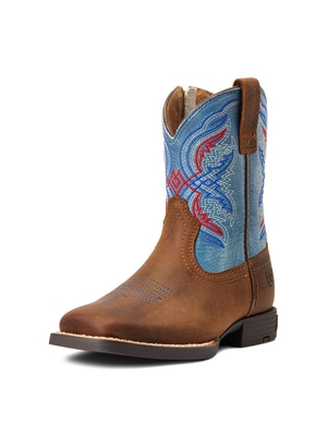 Bottes Western Ariat Double Kicker Marron | ZWL-2417491