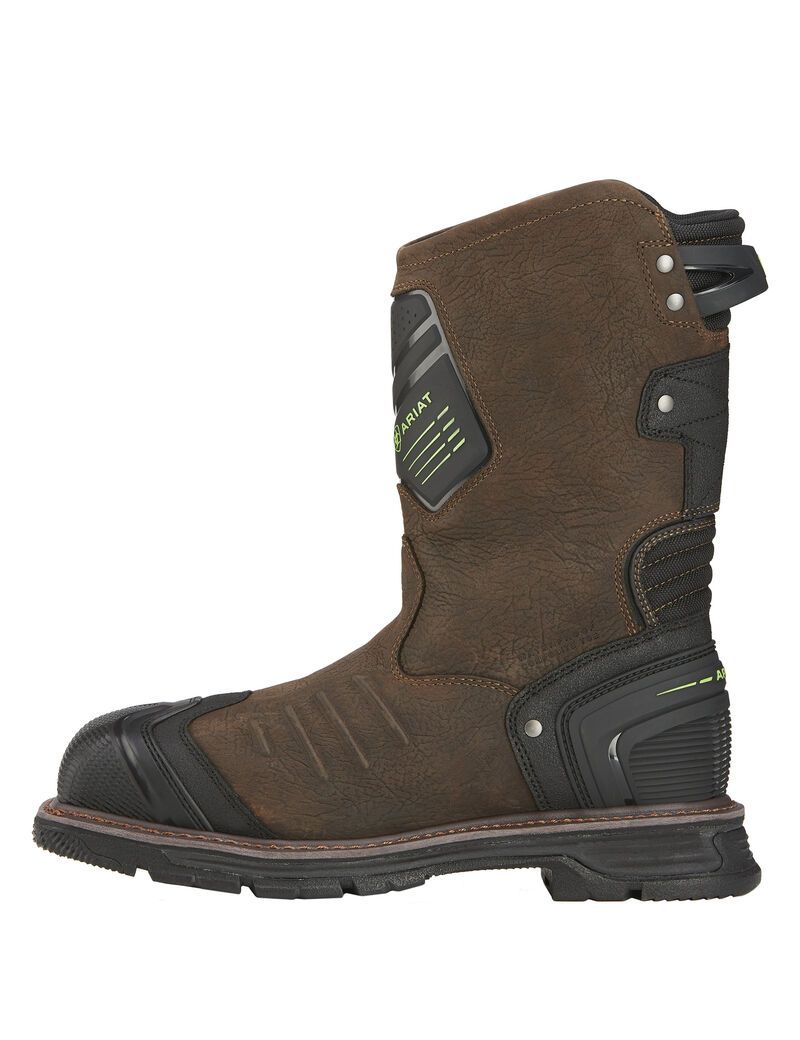 Bottes Imperméables Ariat Catalyst VX Travail Larges Square Embout Composite Embout Travail Marron | PBE-1471313