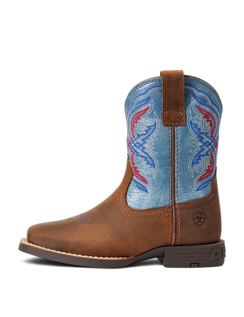 Bottes Western Ariat Double Kicker Marron | ZWL-2417491