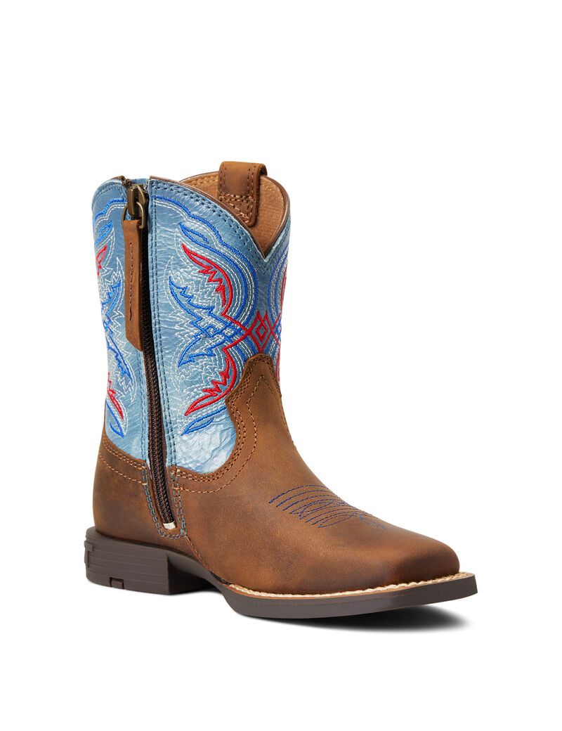 Bottes Western Ariat Double Kicker Marron | ZWL-2417491