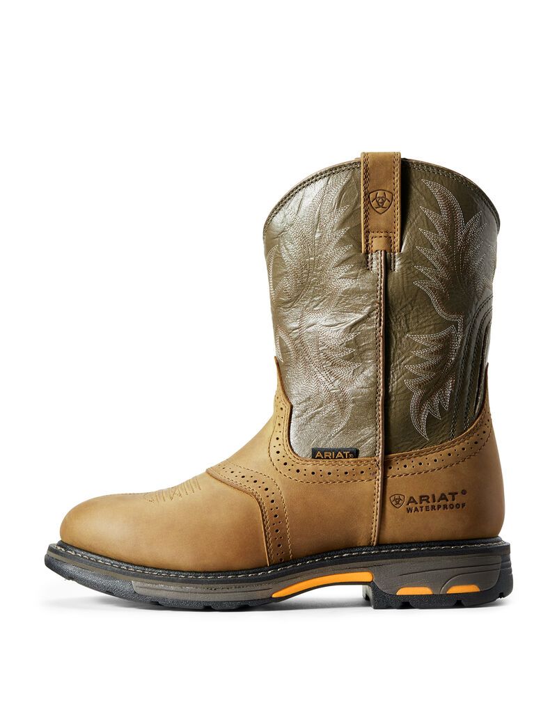 Bottes Imperméables Ariat WorkHog Travail Multicolore | RWU-0961551