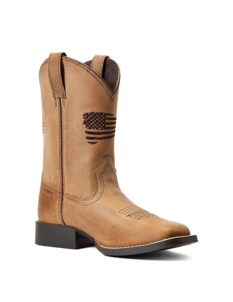 Bottes Western Ariat Patriot Ii Marron | MBJ-4680891