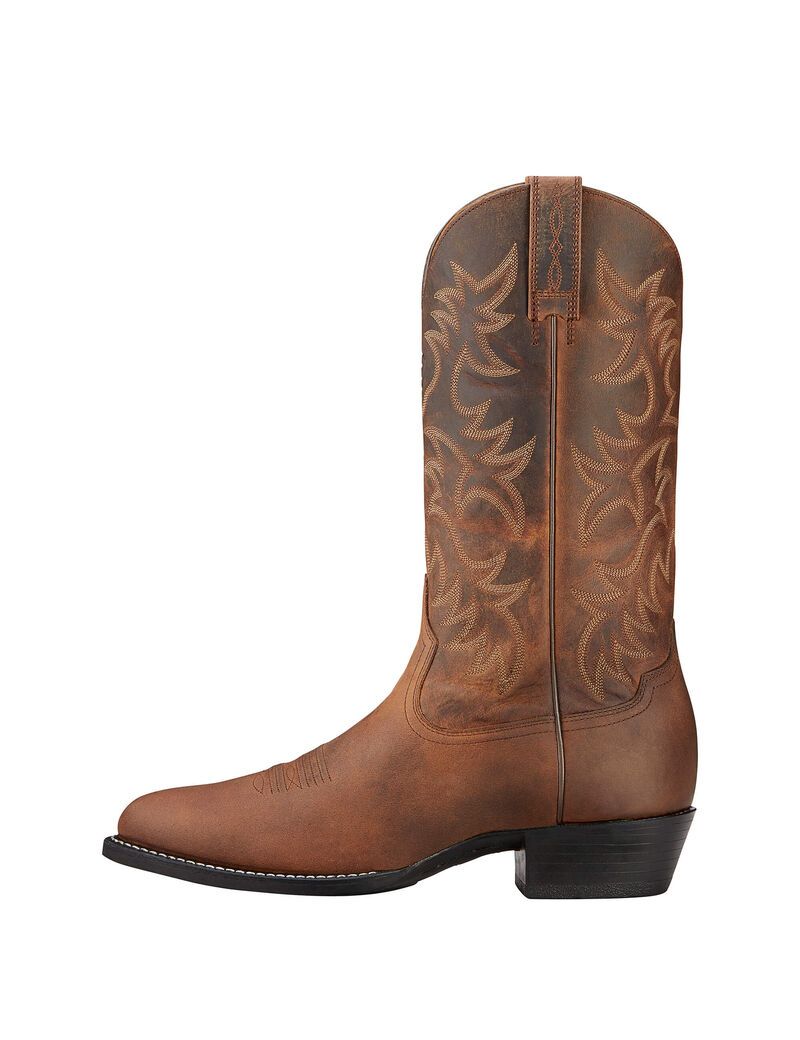 Bottes Western Ariat Heritage R Embout Marron | DJH-1547933