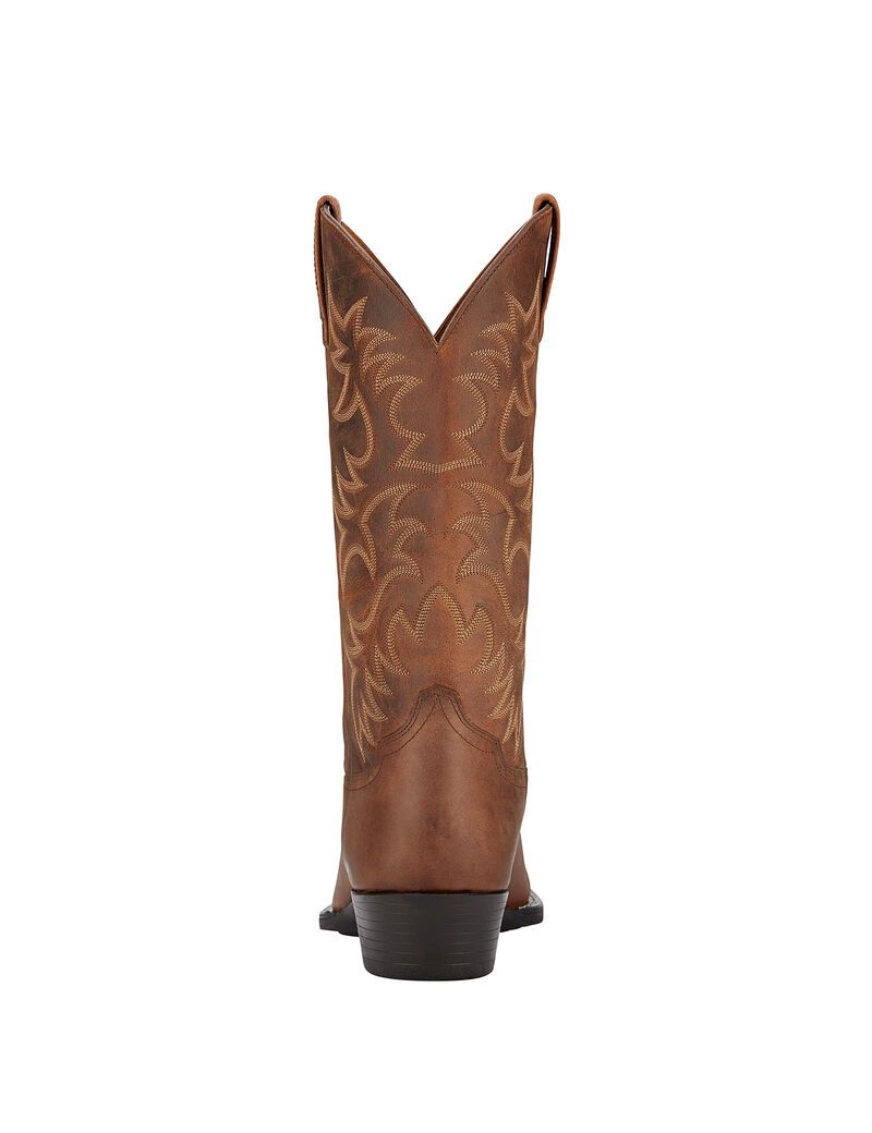 Bottes Western Ariat Heritage R Embout Marron | DJH-1547933