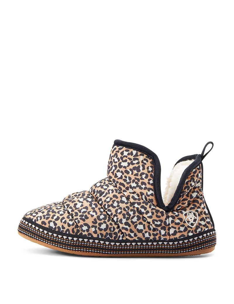 Chaussons Ariat Crius Bootie Marron Leopard | GUT-9232614