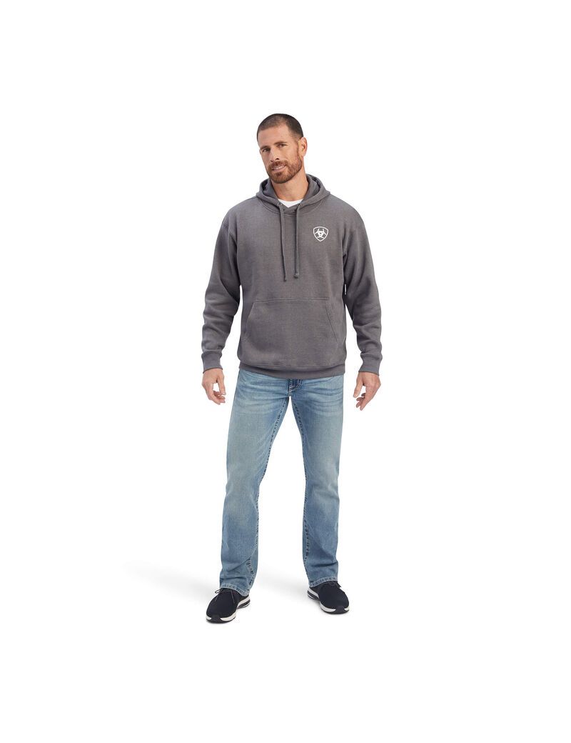 Sweats Ariat Southwest Shield Grise | SNT-1779479