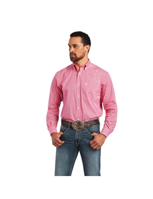 Chemises De Costume Ariat Malachi Stretch Classiche Fit Rose Clair | ZZB-7176062