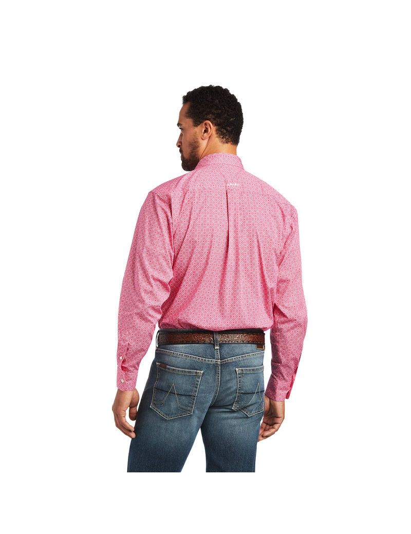 Chemises De Costume Ariat Malachi Stretch Classiche Fit Rose Clair | ZZB-7176062