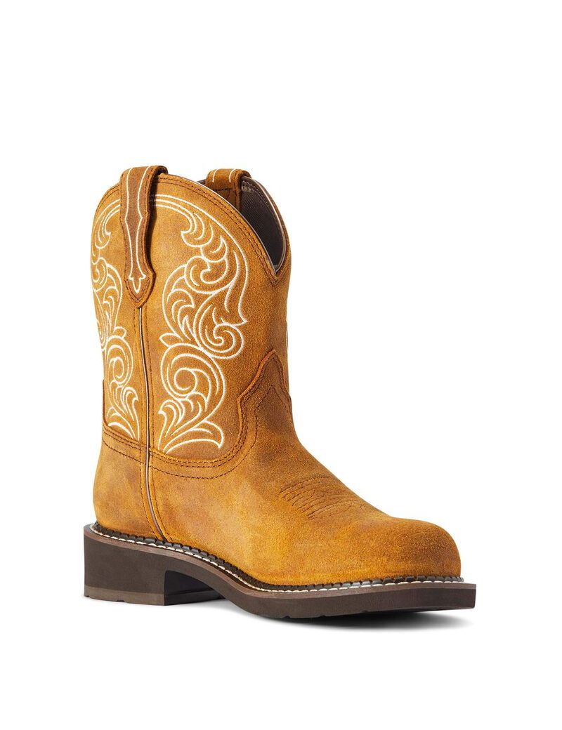 Bottes Western Ariat Fatbaby Heritage Imperméables Marron | THI-1305468