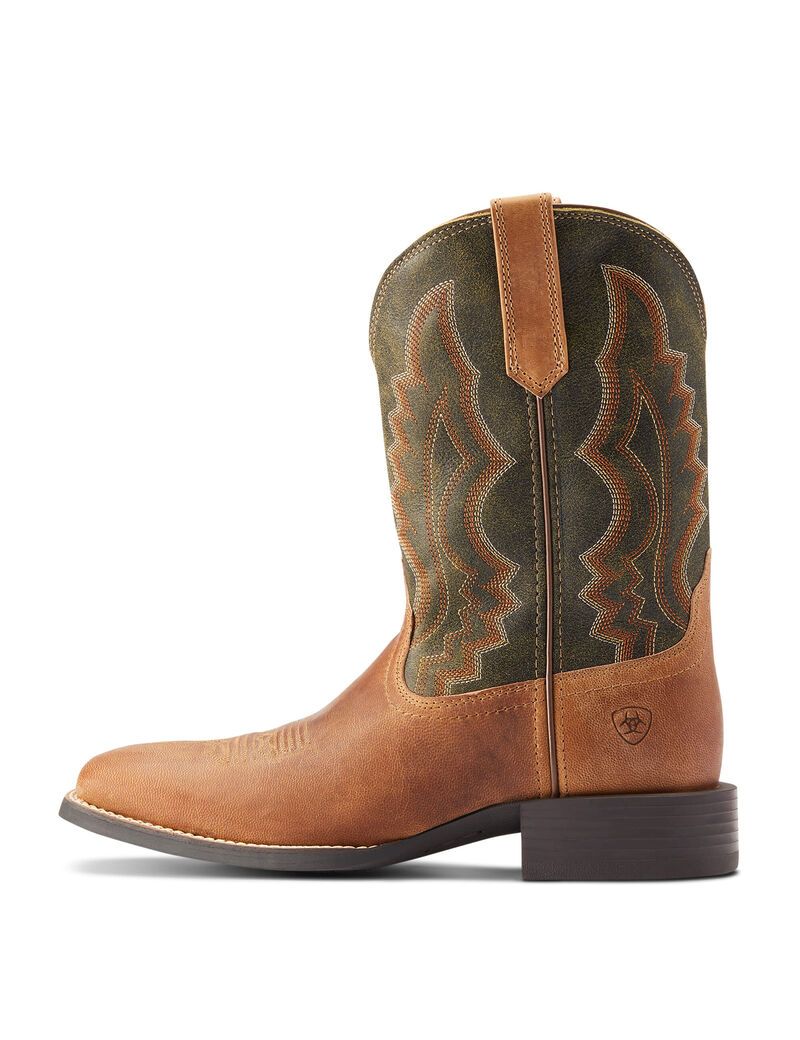 Bottes Western Ariat Sport Riggin Marron | GZE-7020570