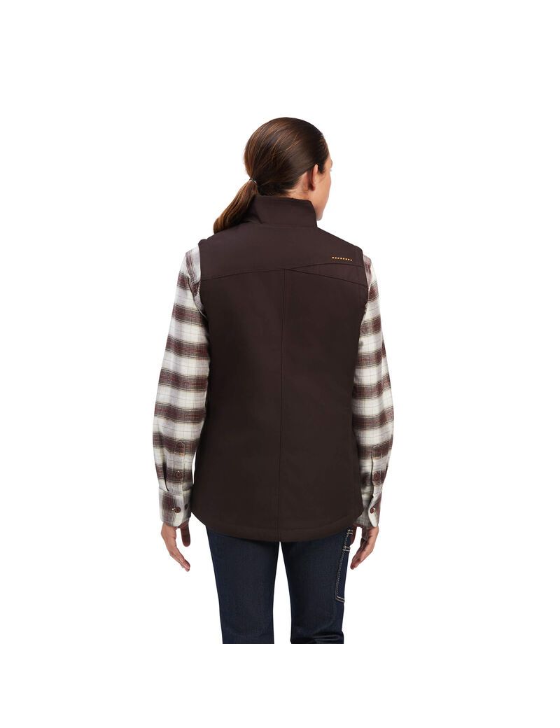 Vêtements De Travail Ariat Rebar DuraCanvas Insulated Vest Multicolore | YDO-0948651