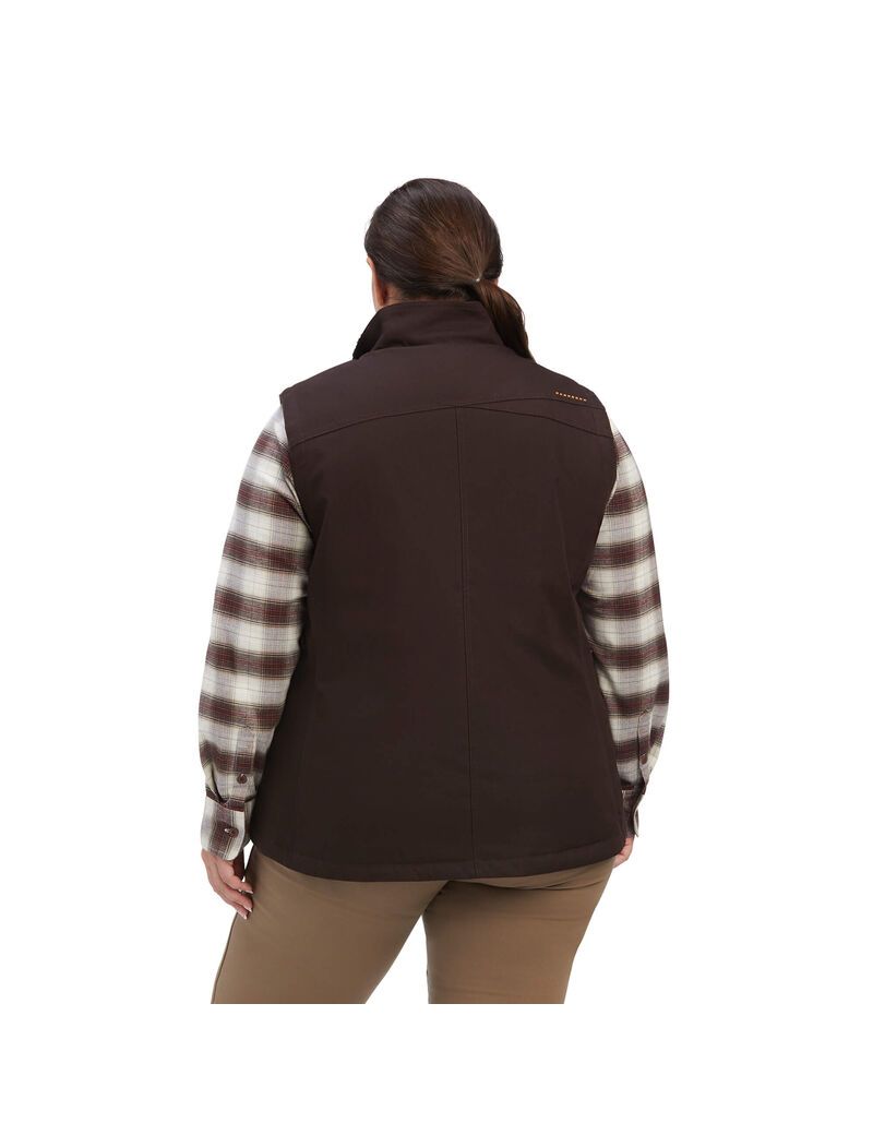 Vêtements De Travail Ariat Rebar DuraCanvas Insulated Vest Multicolore | YDO-0948651