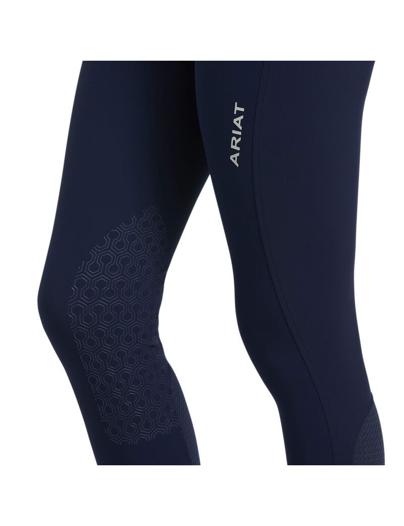 Pantalon Ariat Tri Factor Grip Knee Patch Breech Bleu Marine | XUP-4687473