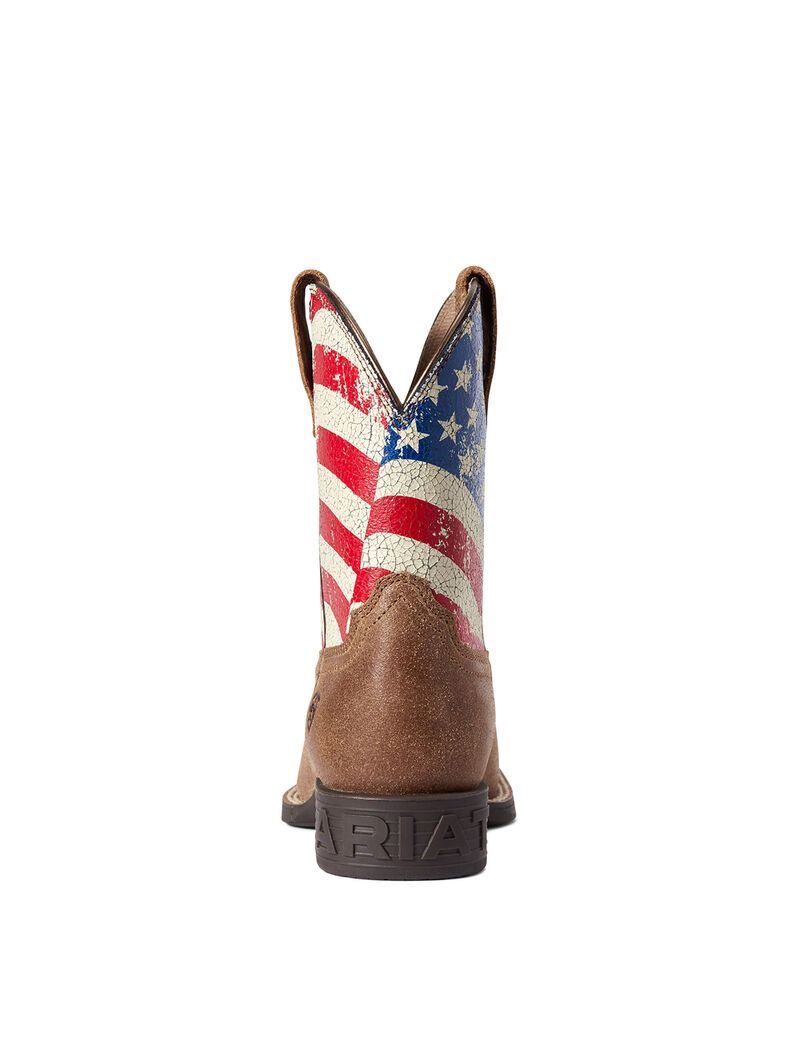 Bottes Western Ariat Stars And Stripes Marron | KWG-6692086