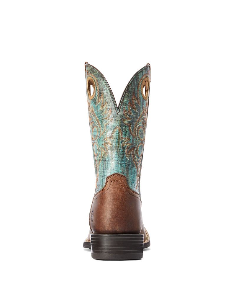 Bottes Western Ariat Sport Rodeo Marron | ZEO-2874572