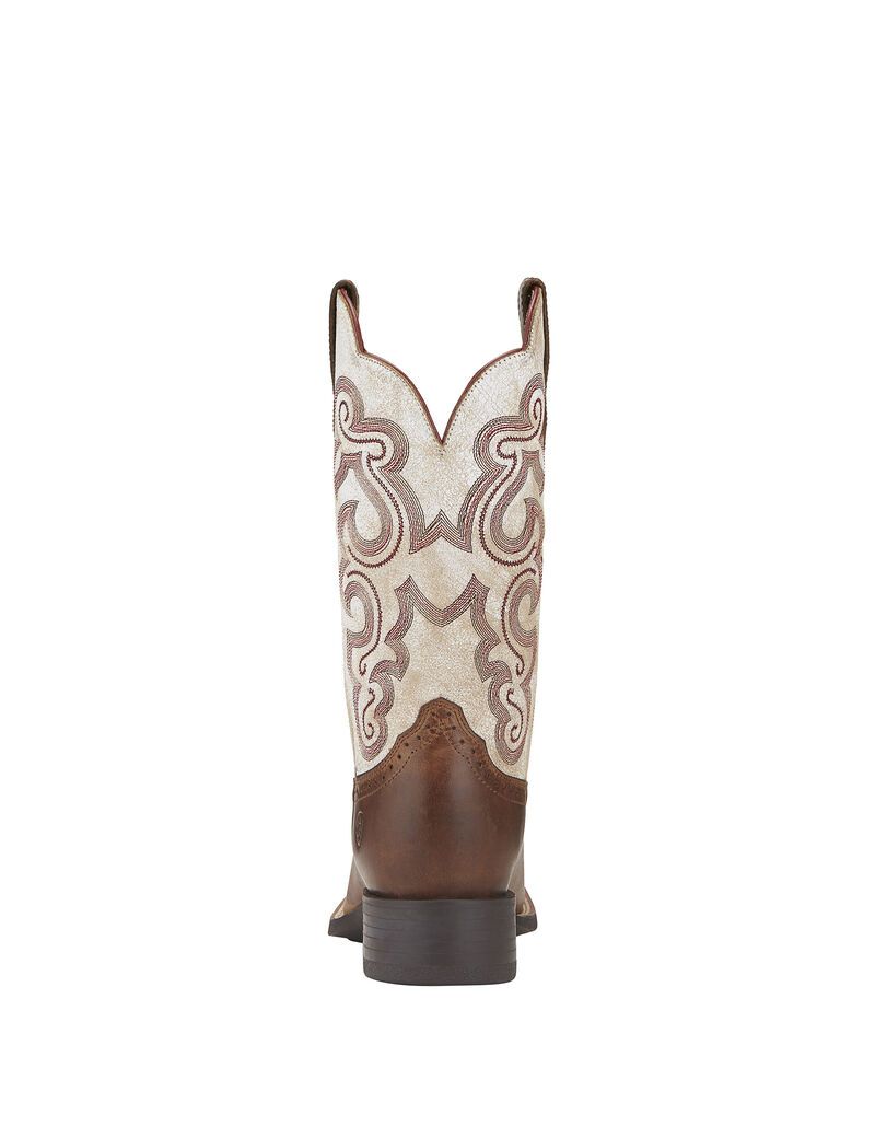 Bottes Western Ariat Quickdraw Beige | GTM-6642197