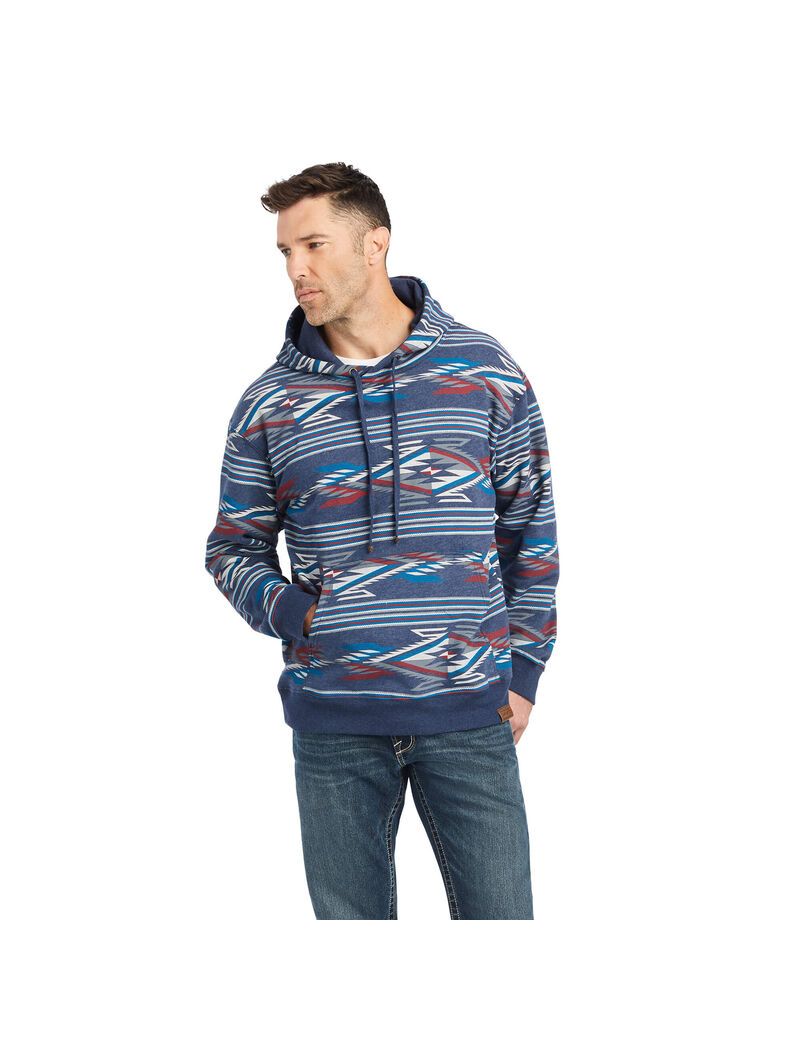 Sweat à Capuche Ariat All-over print Chimayo Multicolore | NQR-3608374